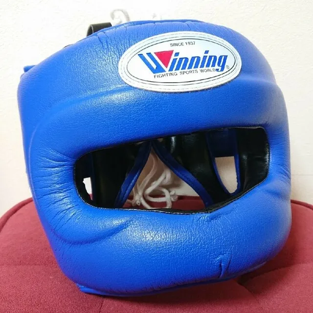[WINNING] Headgear FG-5000 Face Guard Type Size M Blue, No major damage, No odor
